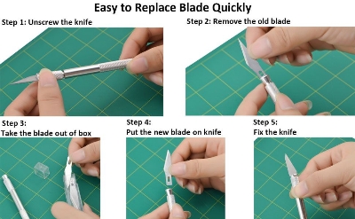 Picture of 1 Piece Curving Presision Cutter with 6 blades