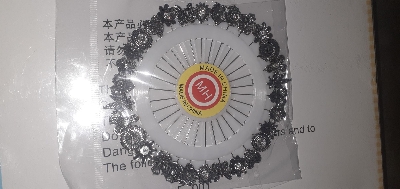 Picture of 1 wheel or 30 pieces antic metal hijab pins or broonches