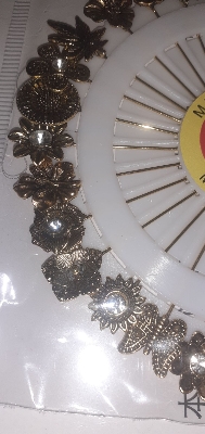 Picture of 5 pieces antic metal hijab pins or broonches