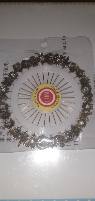 Picture of 5 pieces antic metal hijab pins or broonches