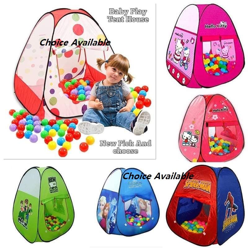 Picture of Baby Play Tent House with 50 balls free