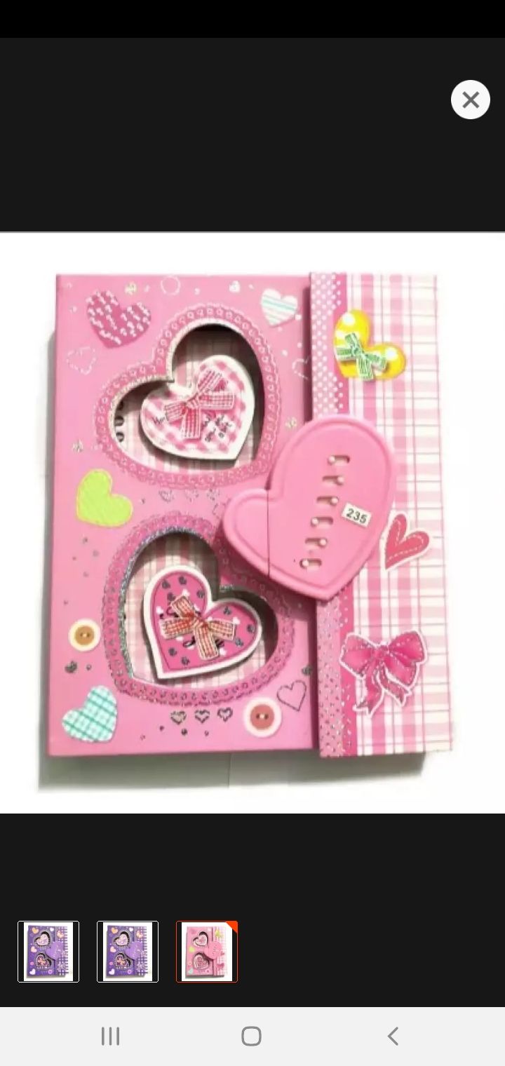 Picture of Diary with password locking