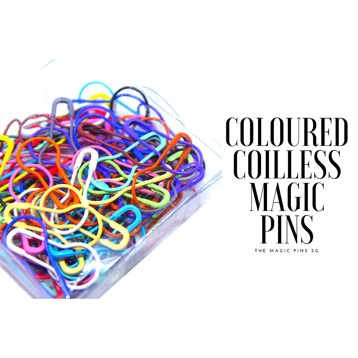 Picture of coileess hijap pins 50 pieces