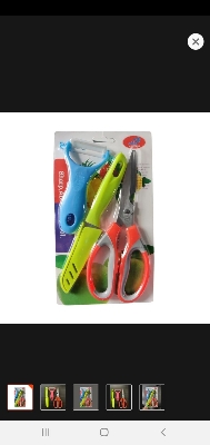 Picture of 3 in 1 set of peeler slicer for kichen