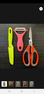 Picture of 3 in 1 set of peeler slicer for kichen