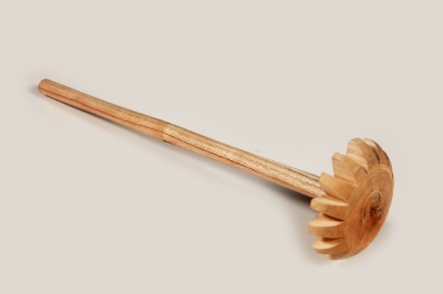 Picture of 4 tool of kichen combo pack-wooden dal ghutni, orang,stick and spoon