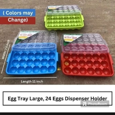 Picture of Kichen Egg Tray Case for 24 Eggs dispenser Holder