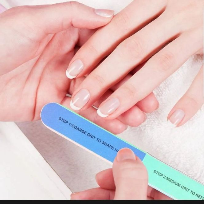 Picture of 1 Piece 7 way Nail File polish for smooth nail