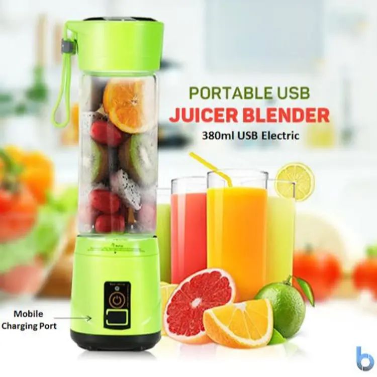 Picture of Mini Usb Rechargeable Portable Electric Fruit Juicer - Smoothie Maker - Blender Machine - Juice Maker