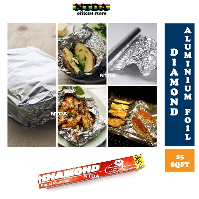 Picture of Diamond Aluminium Foil Paper 1 Roll