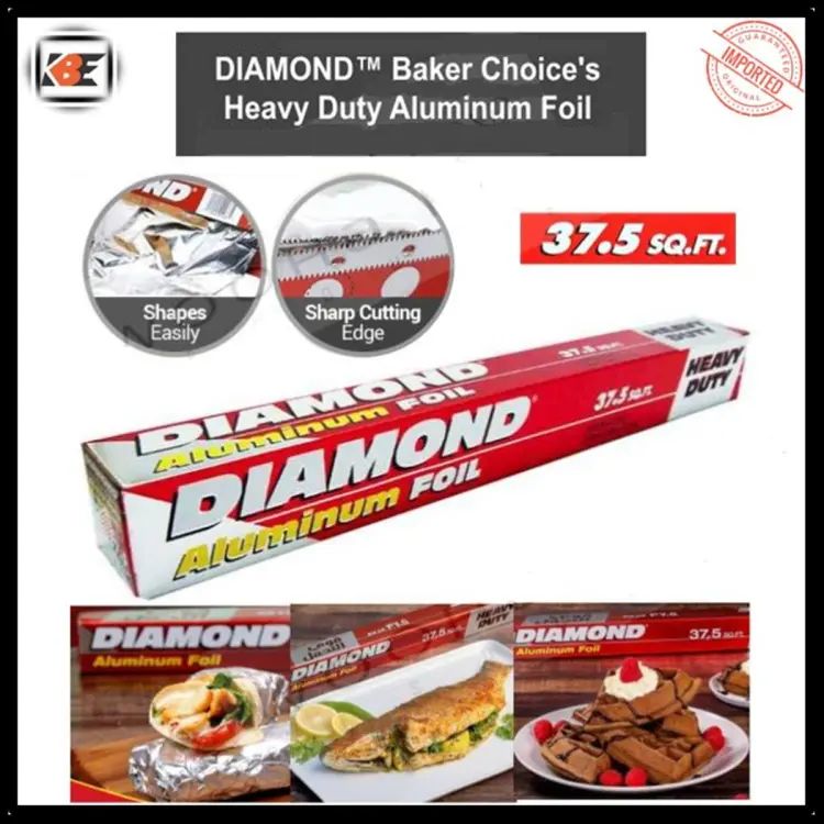 Picture of Diamond Aluminium Foil Paper 1 Roll