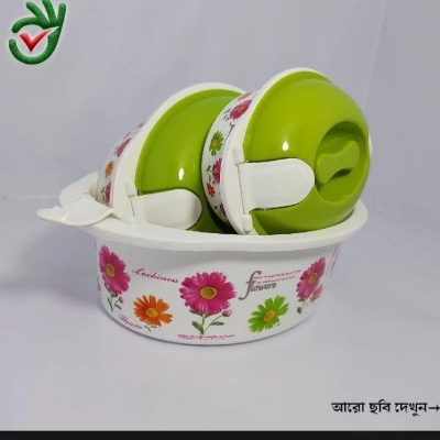 Picture of 3 in 1 set Tiffin Box - 3 Pieces