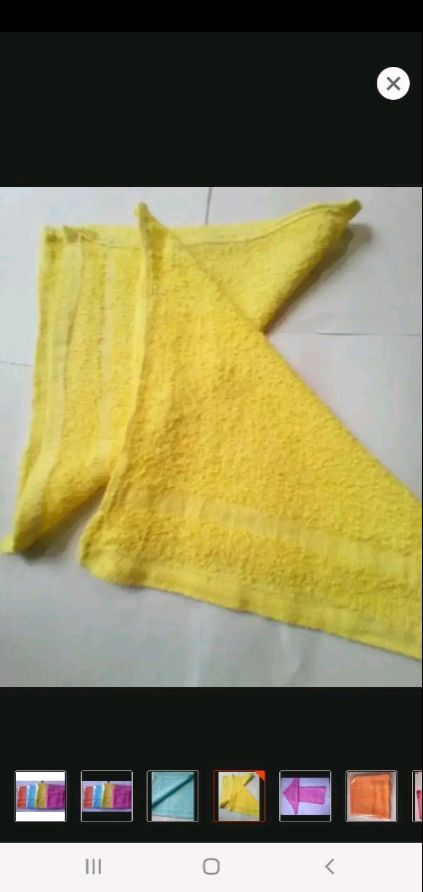 Picture of 4 Pieces Colorful Rumals or pocket Handkarchief