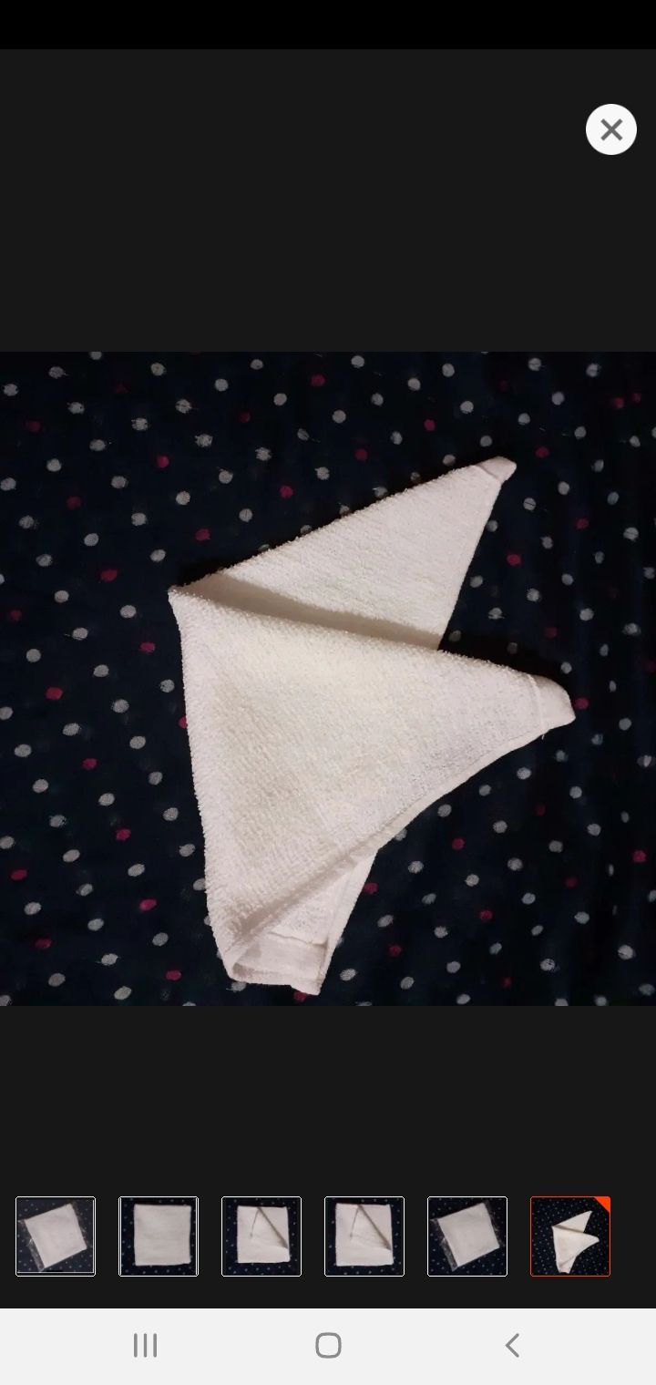 Picture of 4 Pieces Colorful Rumals or pocket Handkarchief