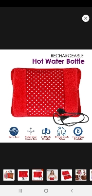 Picture of Ekectric Hot Water Bag or Pillow for pain relief