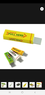 Picture of Funny Elecktric Shocking Shock Chewing Gum Mud Tricks Joke toy Gadget-1 Piece