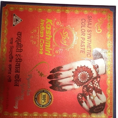 Picture of 12 in 1 box Indian Kashmiri Mehedi Cone-  12 pieces