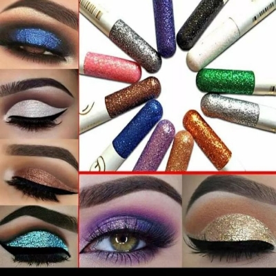 Picture of 1 Piece Glitter Eyeshadow (any 1 color randomly)