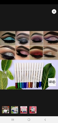 Picture of 1 Piece Glitter Eyeshadow (any 1 color randomly)