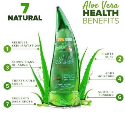 Picture of Aloevera 99% Soothing Gel for smooth and moisturize body