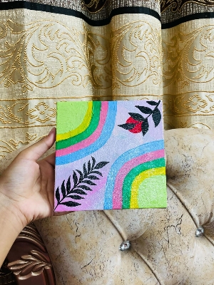 Picture of Hand Painted Art Painting or  for Home Decor (6×6" size)