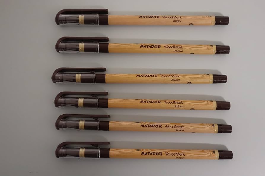 Picture of 6 Pieces Matador Woodmark Pen (6 Pieces)
