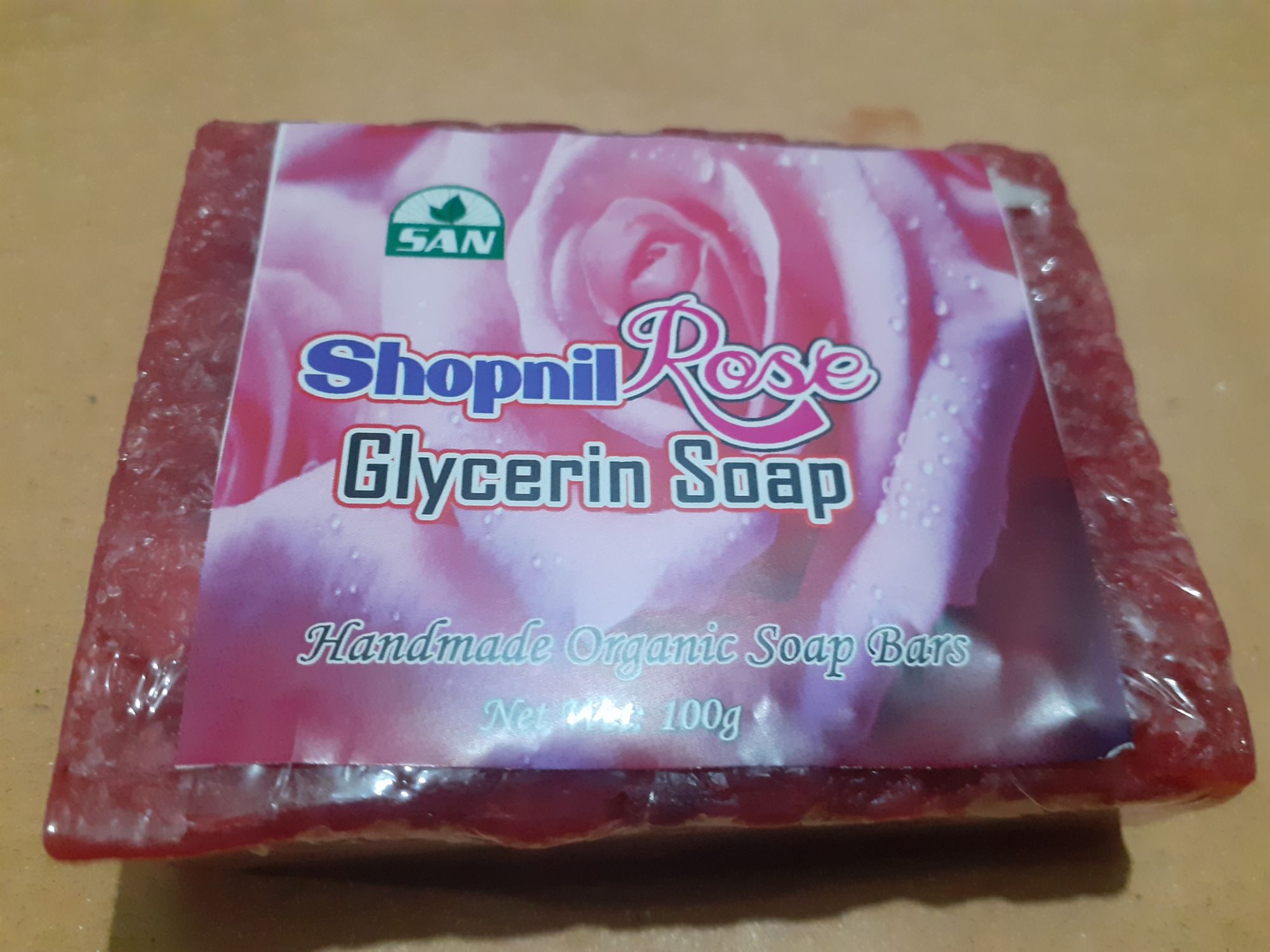 Picture of Rose Glycerin Soap 100 gram (1 piece)