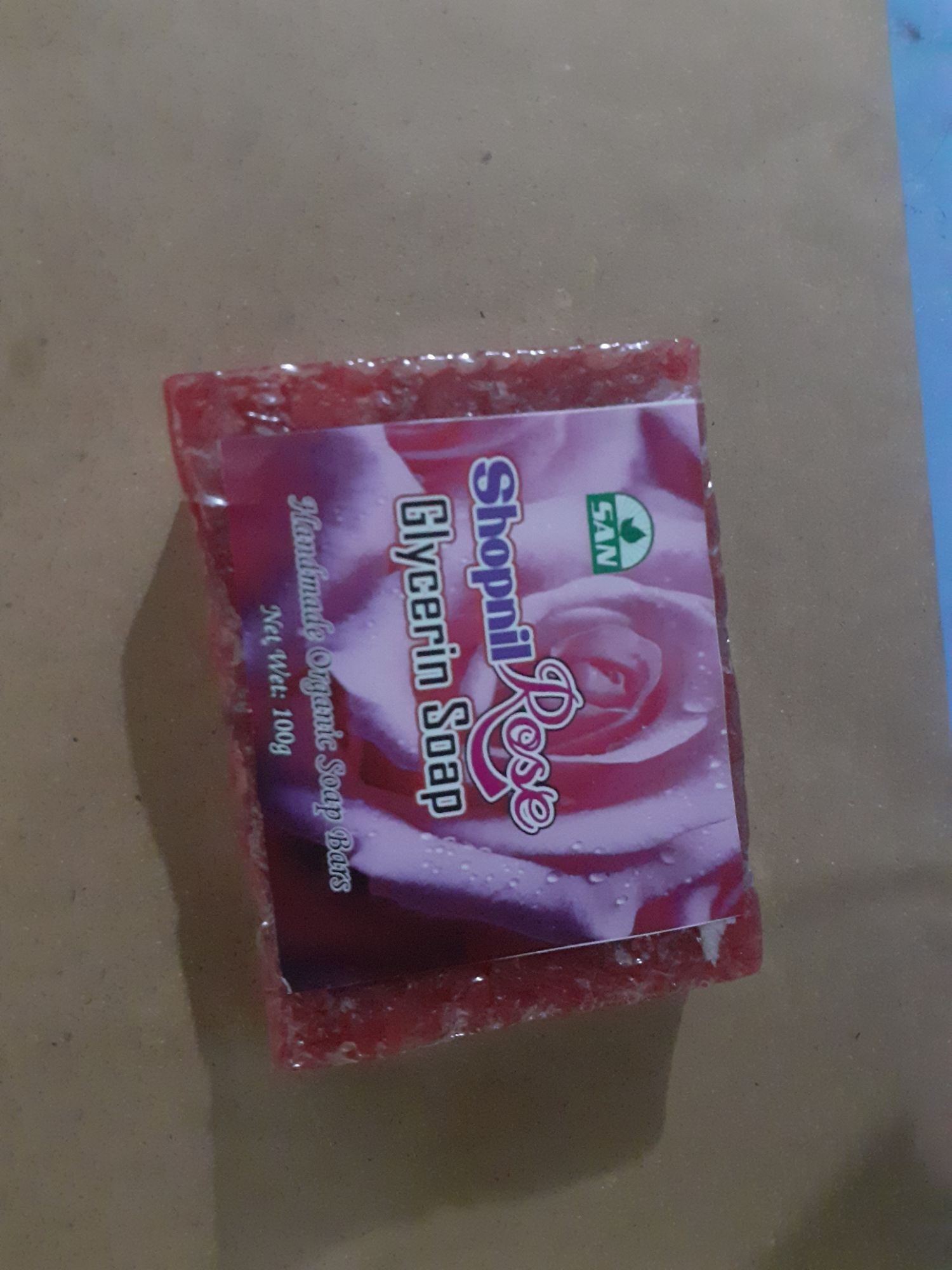 Picture of Rose Glycerin Soap 100 gram (1 piece)