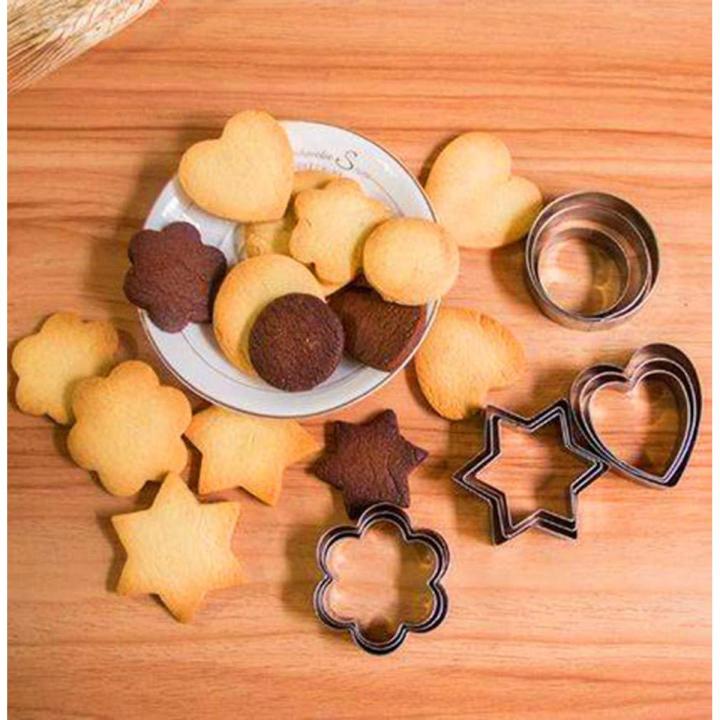 Picture of 12 pieces Cookie cutter with various designs