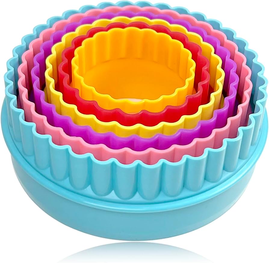 Picture of 6 Pieces Colorful Cookie cutter
