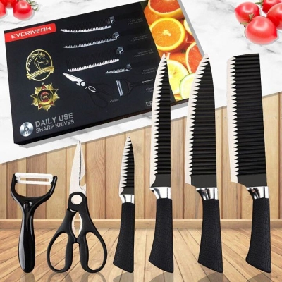 Picture of 6 Pieces Multifunctional Zepter Knife set for kichen