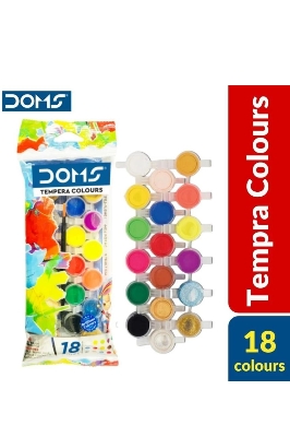 Picture of Doms Tempera 18 colors shades
