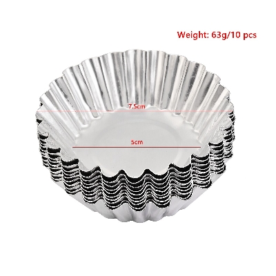 Picture of 10 pieces mini muffin cake mould (10 pieces)