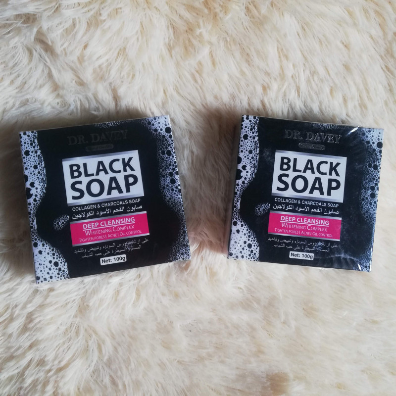 Picture of Dr. Davey Black Soap 100g