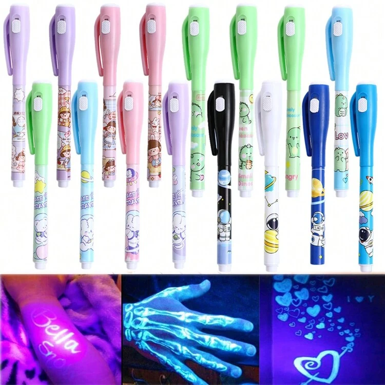 Picture of 4 Pieces Magic Invisible ink Pens (4 Pieces)