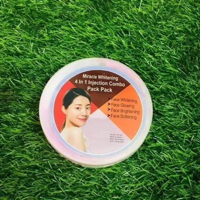 Picture of 4 in 1 Miracle Injection Whitening Face Pack (350g)