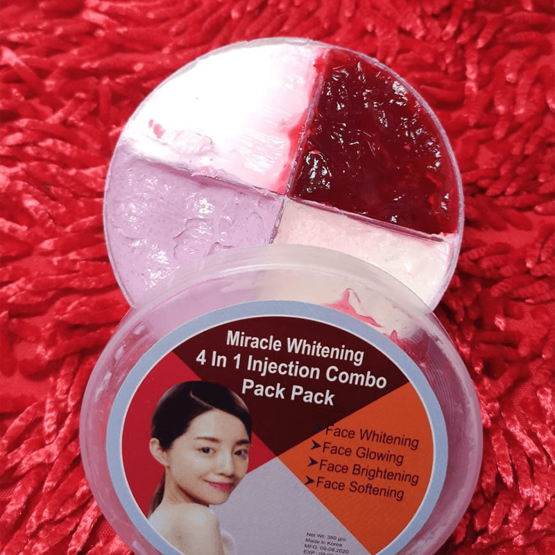 Picture of 4 in 1 Miracle Injection Whitening Face Pack (350g)
