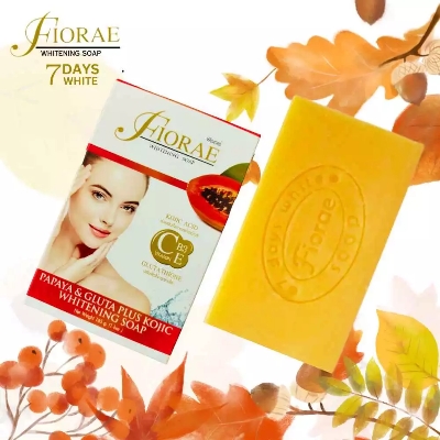Picture of Fiorae Whitening Soap with Papaya and Gluta Kojic (165g)