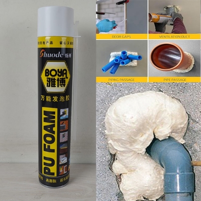 Picture of Expanding Spray Waterproof PU Foam Sealant-750 ML-BOYA BRAND