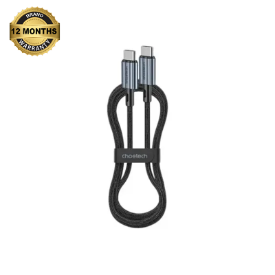Picture of Choetech USB-C to USB-C  PD60W Cable black 1.2M