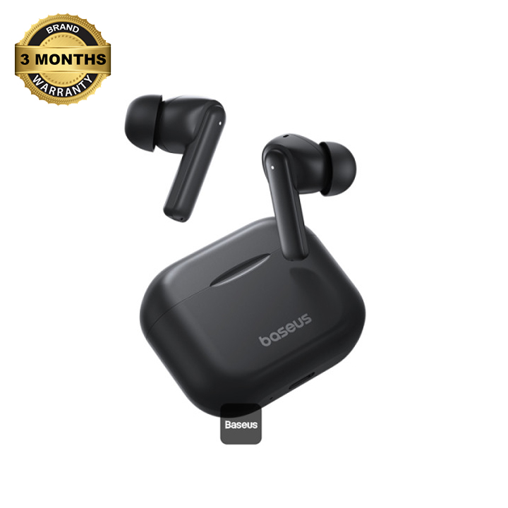 Picture of Baseus Bowie E17 True Wireless Bluetooth Earphones With Dual Mic ENC & Punchy Bass - Black