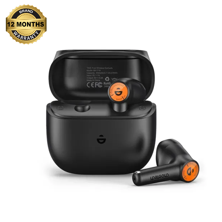 Picture of Choetech External Earhook Style Earphone TWS Digital LED Display Black