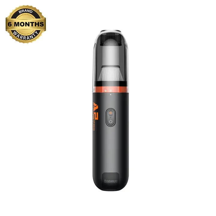 Baseus A2Pro Car Vacuum Cleaner - 6000PA Powerful Suction, Cordless & USB-C Rechargeable, Washable HEPA Filter, Quiet Operation - Black AR Trading Official Storeonline shop bangladeshothoba.com