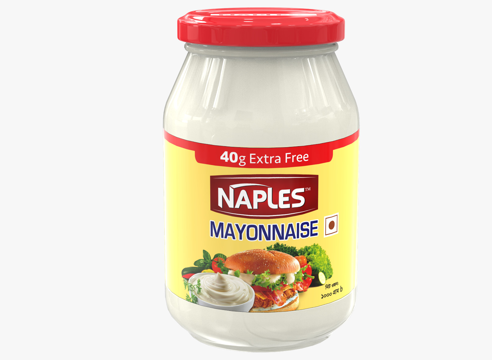 Picture of Naples Mayonnaise 1000gm
