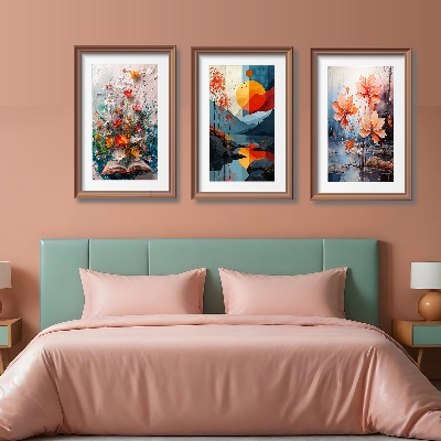 Picture of Most Unique Combo Wallboard 3 pcs set for Home Decoration. Wall Decoration for Home and Office