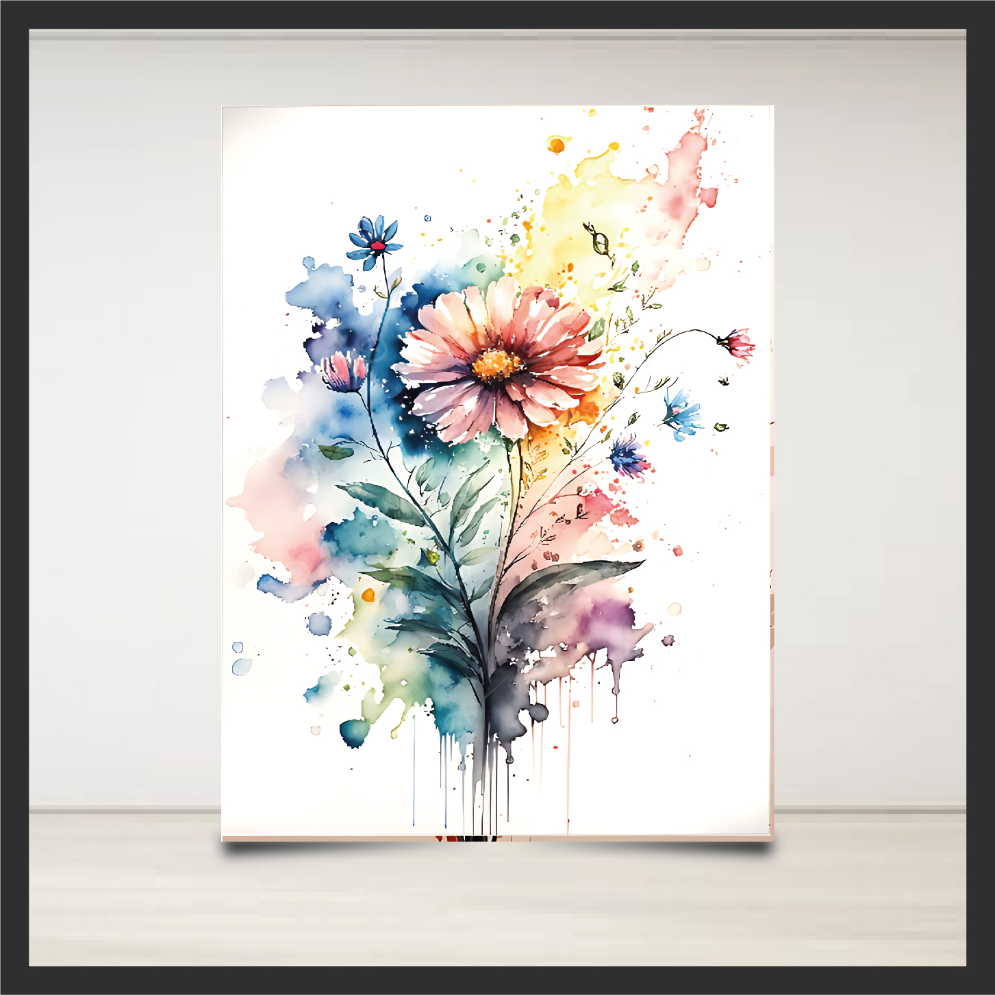 Picture of Creative Wallboard Set 3 pcs Most Unique Combo Flower Decor Wallboard set for Home Decoration