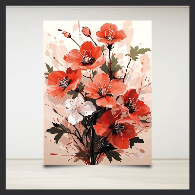 Picture of Creative Wallboard Set 3 pcs Most Unique Combo Flower Decor Wallboard set for Home Decoration