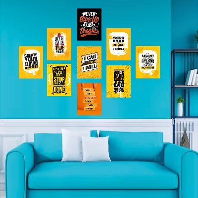 Picture of Motivational Quote Home Canvas Wall Canvas Painting Picture Living Room or Bedroom