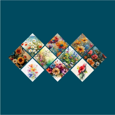 Picture of Wall Decor 10 pcs Most Unique Combo Wallmate set for Home Decoration. Wall Decoration for Home and Office