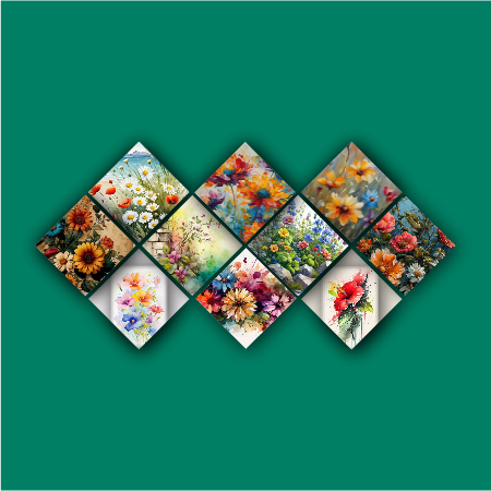 Picture of Wall Decor 10 pcs Most Unique Combo Wallmate set for Home Decoration. Wall Decoration for Home and Office